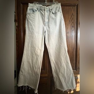 Free People We the Free Light Blue Jeans Size 30